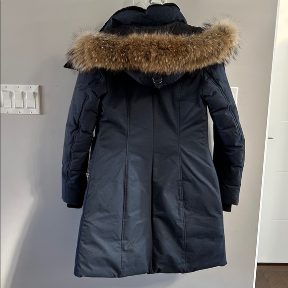 Mackage Kerry Down Parka in Navy - Picture 9 of 16